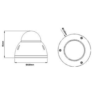 IP видеокамера IPC-HDBW2200E (Dahua) shema