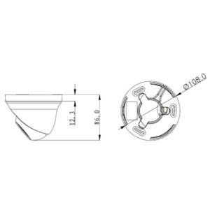 IP видеокамера IPC-HDW2200SP (Dahua) shema