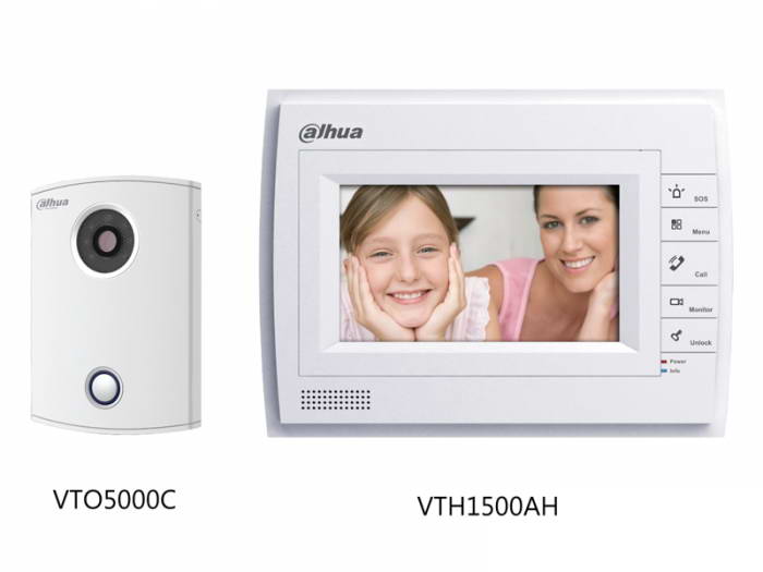 Аналоговые Домофоны VTKB-VTO5000C-VTH1500AH