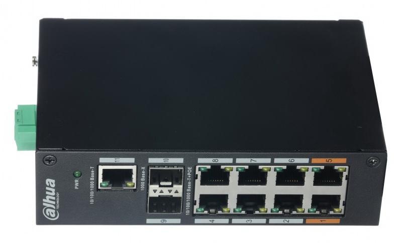 11-портовый гигабитный коммутатор с 8-гигабитным PoE PFS3211-8GT-120