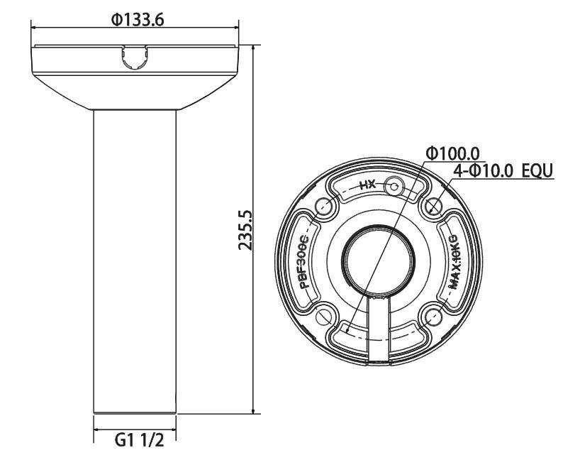 Крепление для камеры PFB300C