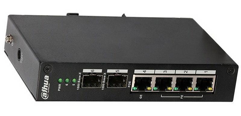 4-портовый коммутатор PoE-96W (управляемый) (Hi-PoE) PFS4206-4P-96