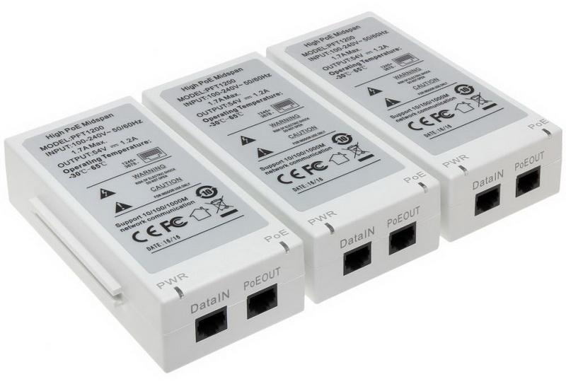 Hi-PoE Midspan PFT1200